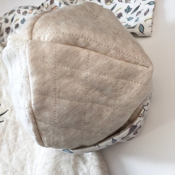 Dylan & Abby NEW Baby Girl 3 Piece Set Bunny Overalls Top Hat Size 6 to 9 Months - Picture 11 of 17